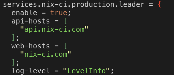 Self-hosted configuration